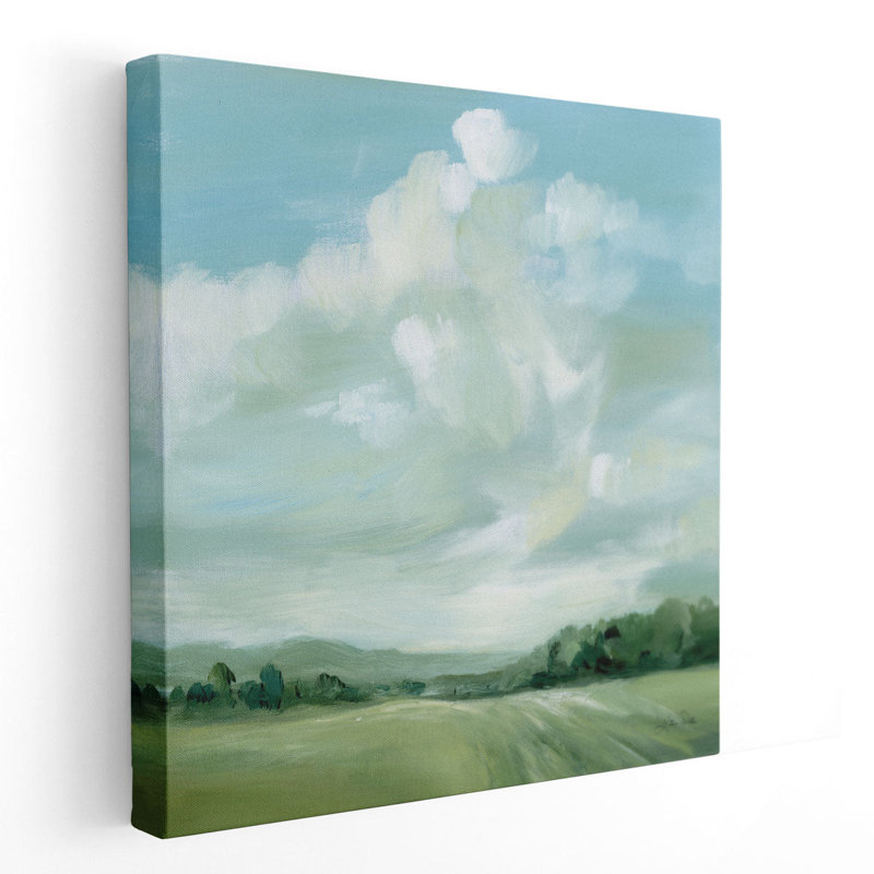 «Summer Clouds», reproduction d'art sur toile, H 12 po x l 12 po