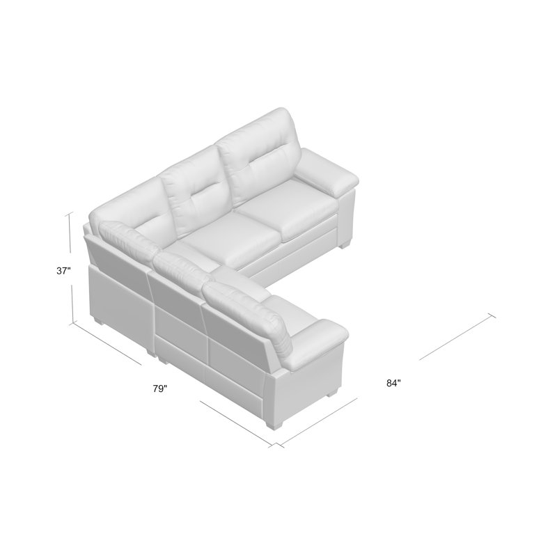 Canapé modulaire Sumter, Colombe