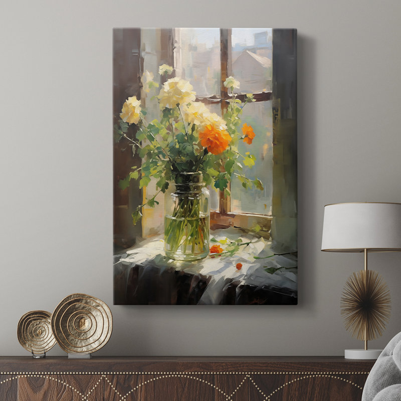 FLORAL Series DCCXCII - Gallery Cavas sur mesure, H 48 po x l 32 po