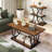 2 Tier 42 inch Modern Coffee Table with Storage, Center Table For Living Room-164469493