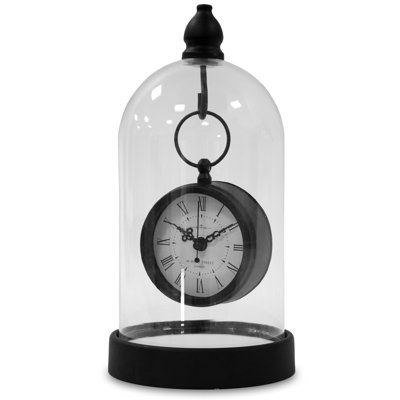 Metal Quartz movement / Crystal Tabletop Clock