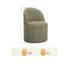Chaise d'appoint rembourrée avec roulettes Maison-740892788