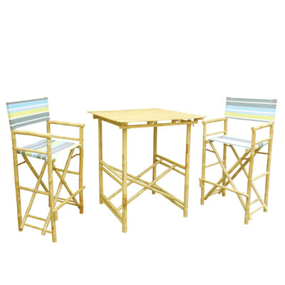 2 - Person Patio Dining Set with Square Table