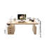 Bureau réglable 62,2 po-745436152