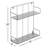 2 Piece Metal Floating Shelf