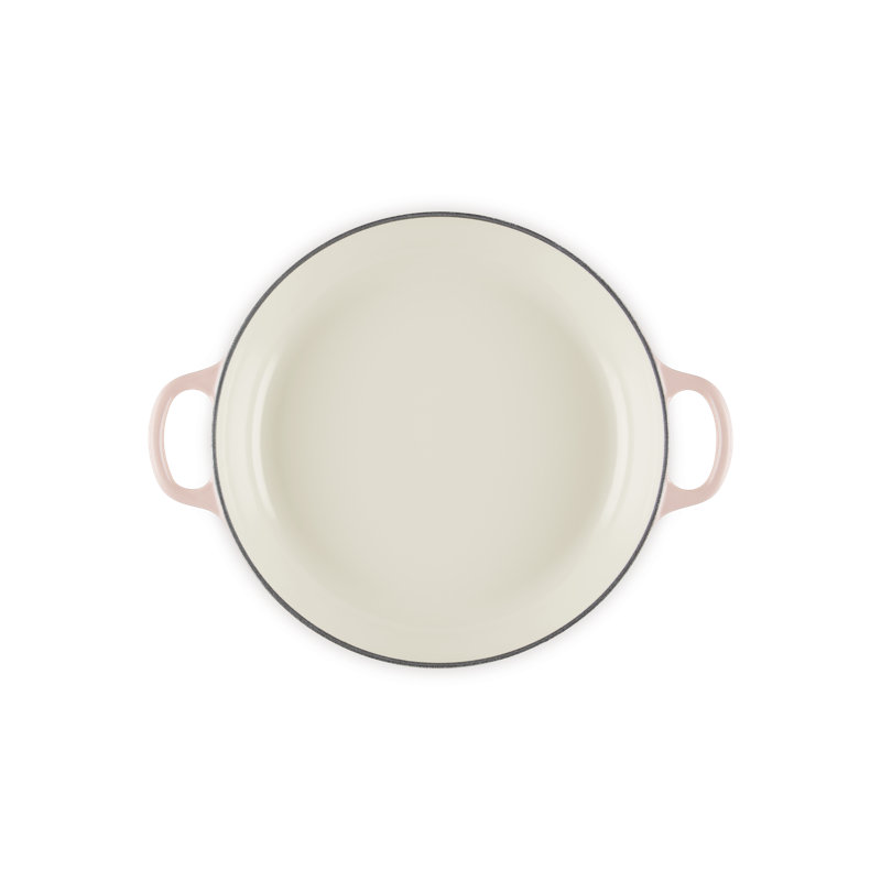 Le Creuset Enameled Cast Signature Petal Braiser, 2.25 Qt.,  Coastal Blue, Pink