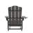 Collis All-Weather HDPE Indoor/Outdoor Adirondack Chair with Cup Holder and Pull Out Ottoman-88681440