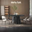 Chaise en velours Casey