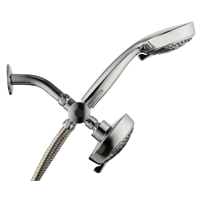 Dual Shower Head 2.5 GPM GPM, Polished Chrome