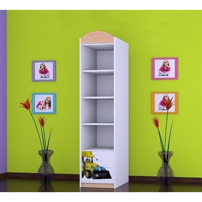 Kiro 1 Door Wardrobe, Beige