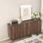 Buffets avec rangement, armoire de cuisine en bois moderne