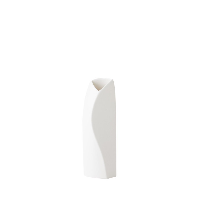 Willow Handmade Ceramic Table Vase, 13" H x 4" W x 2.5" D