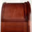 Vintage Brown Basswood Solid Wood Floor Clock Decor