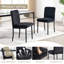 Chaise de salle à manger moderne avec pieds en métal-722332357-734609461