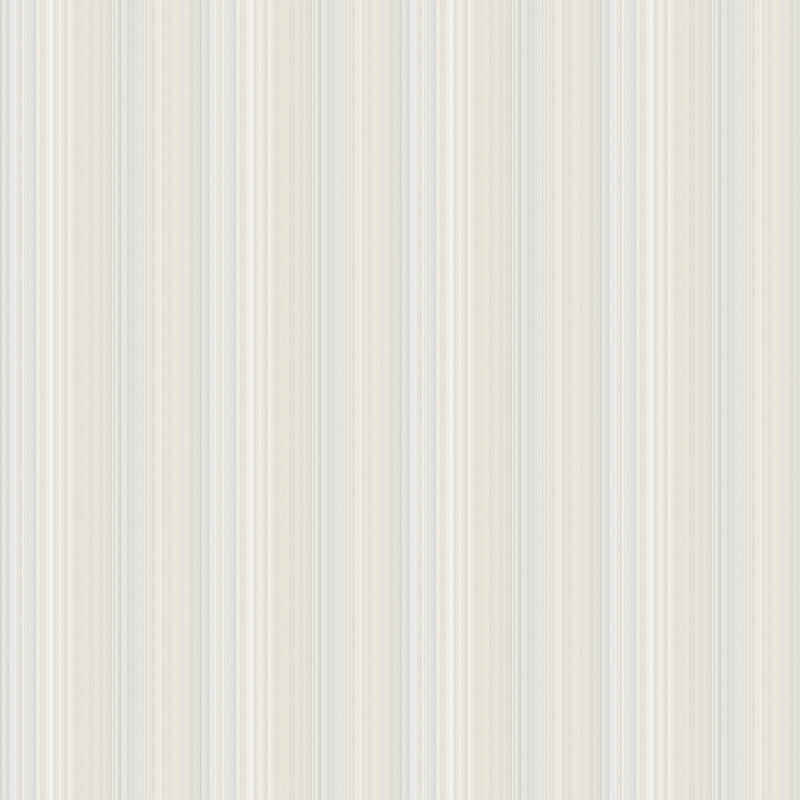 10m x 53cm Matte Wallpaper Roll, Blue/Cream/Taupe