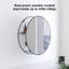 Cirko Metal Flat Mirror with Shelves