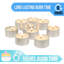 Ensemble de bougies chauffe-plat Burning-1750128114