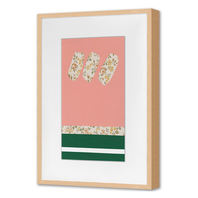 Elegant Alternatives 2 Print by Goderwis, Kyle, Maple Single Picture Framed, 30'' H x 20'' W