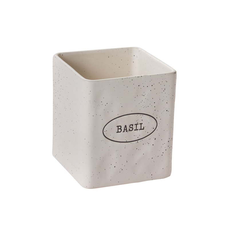 Pot de fleurs en céramique Basil
