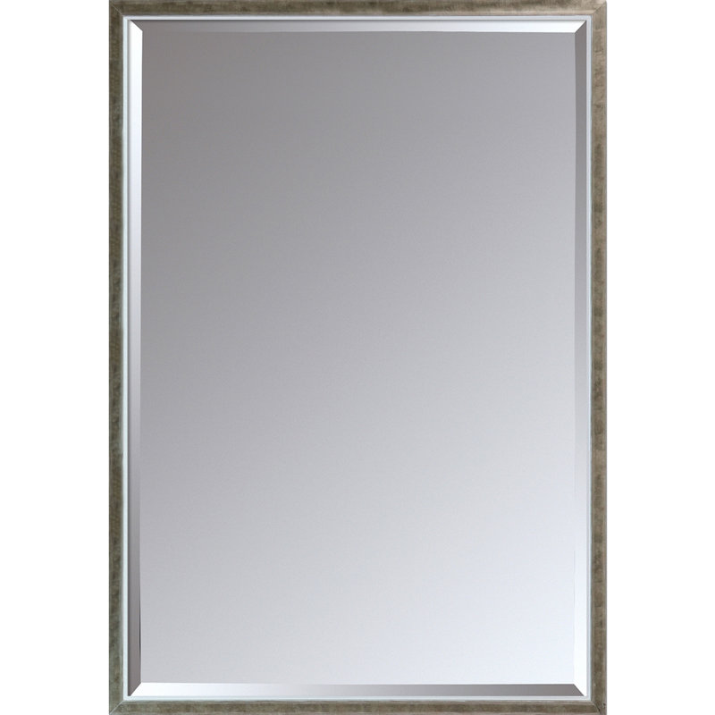 Wood Rectangle Wall Mirror