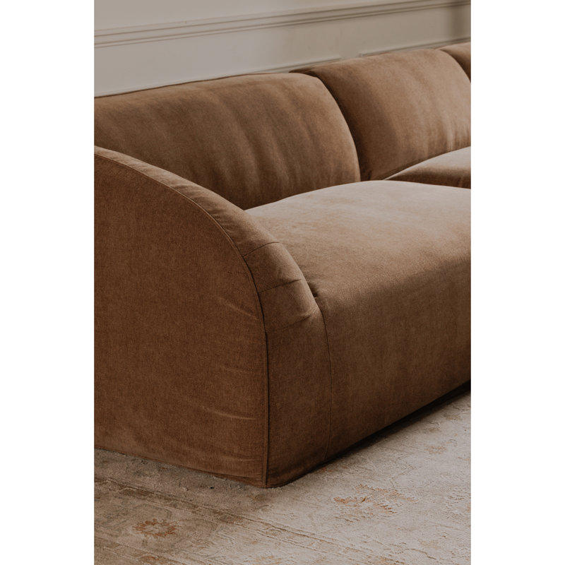 Canapé modulaire Classic L, Latte Loft, toile 