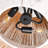 3-Light Natural Rattan Semi Flush Mount Light