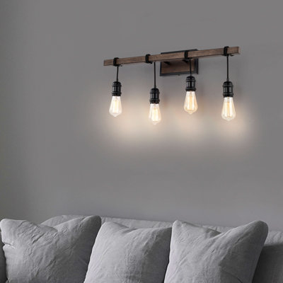 Applique murale 4 lumières Kaivion 