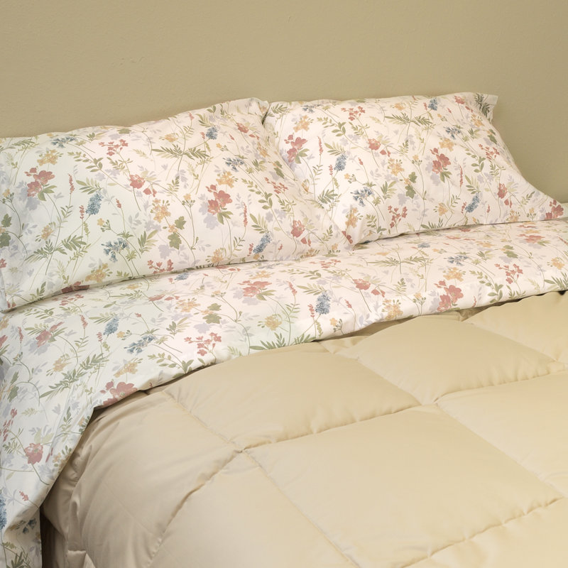  Édredon en duvet clair C108, Très grand édredon, Lin