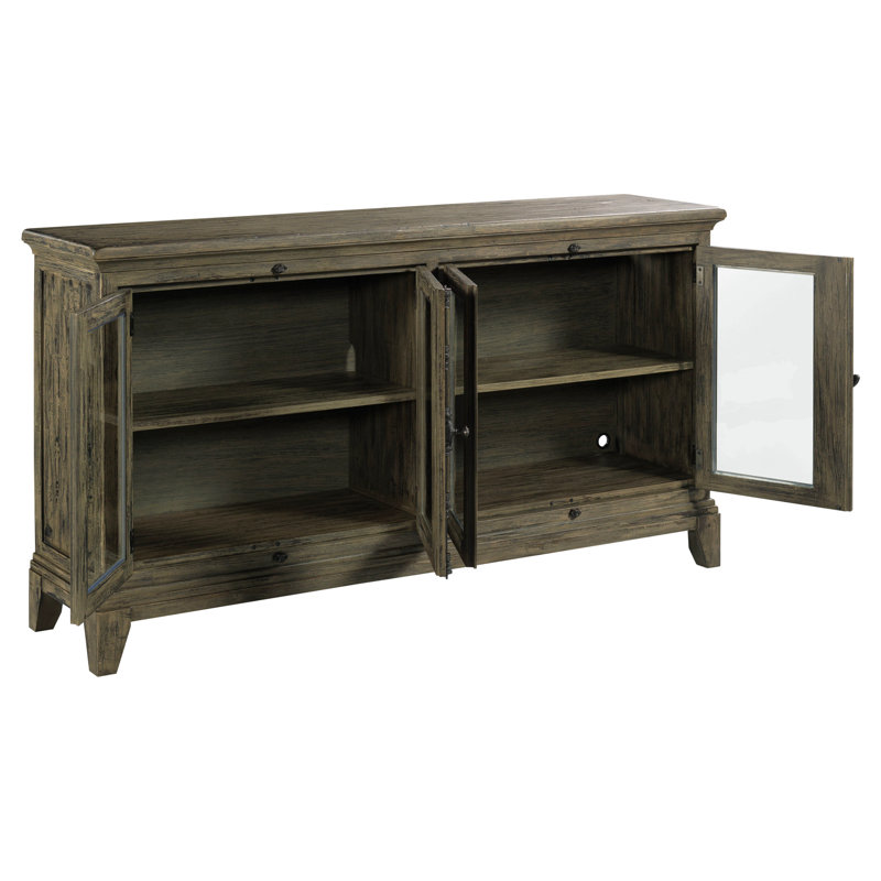 Solid Wood Accent Cabinet