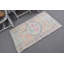 Tapis turc vintage rétro Oushak - idéal pour les petites cuisines ou comme élément décoratif classique