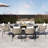 Discover Unmatched Flexibility In Alfresco Dining With Six Creatively Arranged Chairs Made Of Polyester Woven Tape And A Table That Expands From 62.9 To 82.6 Inches To Suit Any Occasion.