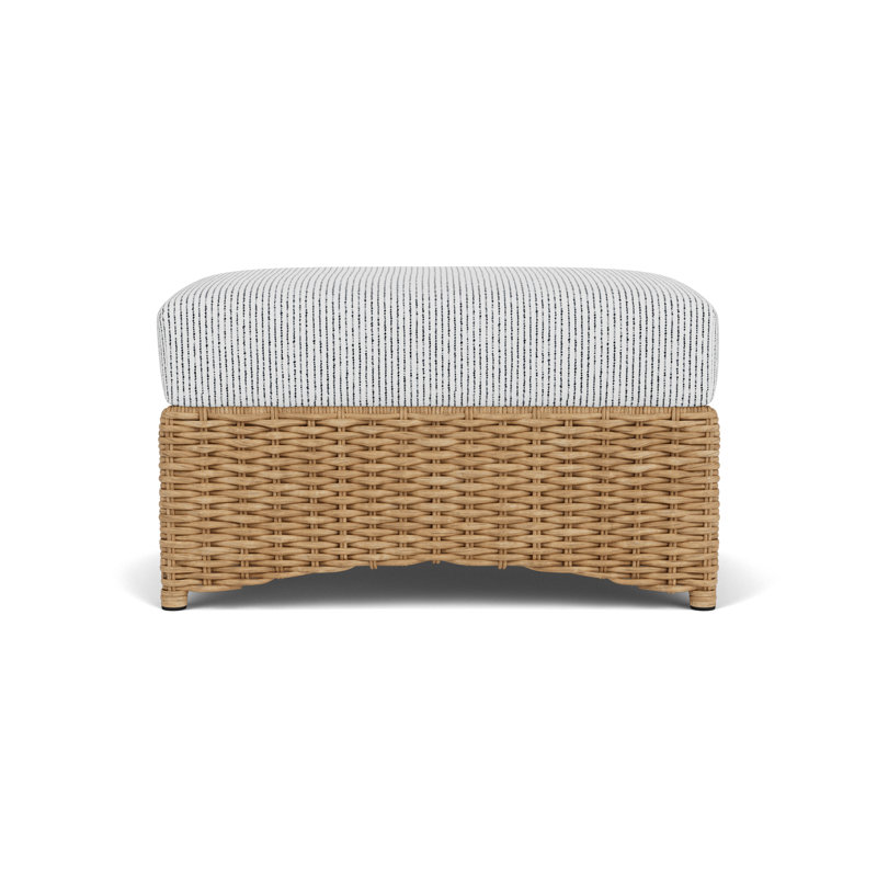 Magnolia Outdoor Ottoman, Burson Domino