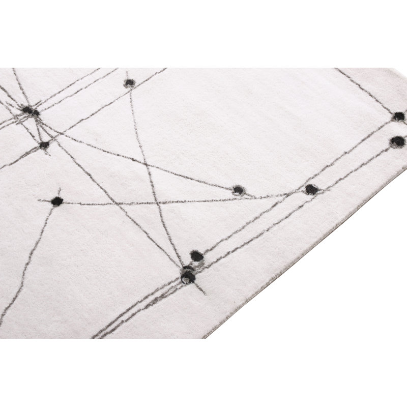 One-of-a-Kind 4’2” Hand Knotted Area Rug