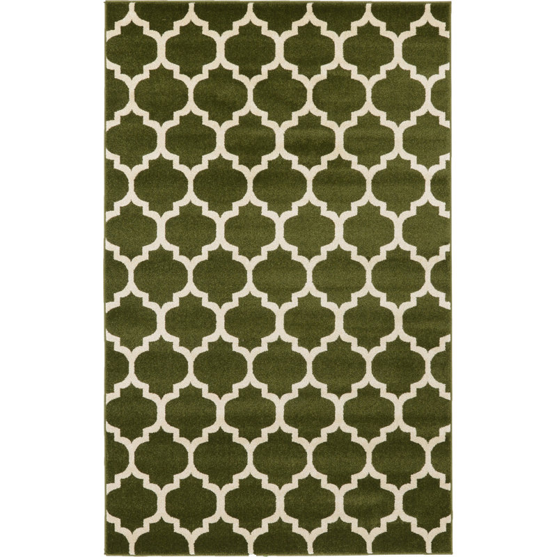 Molly Geometric Indoor Rug, Rectangle 5'1" x 8'