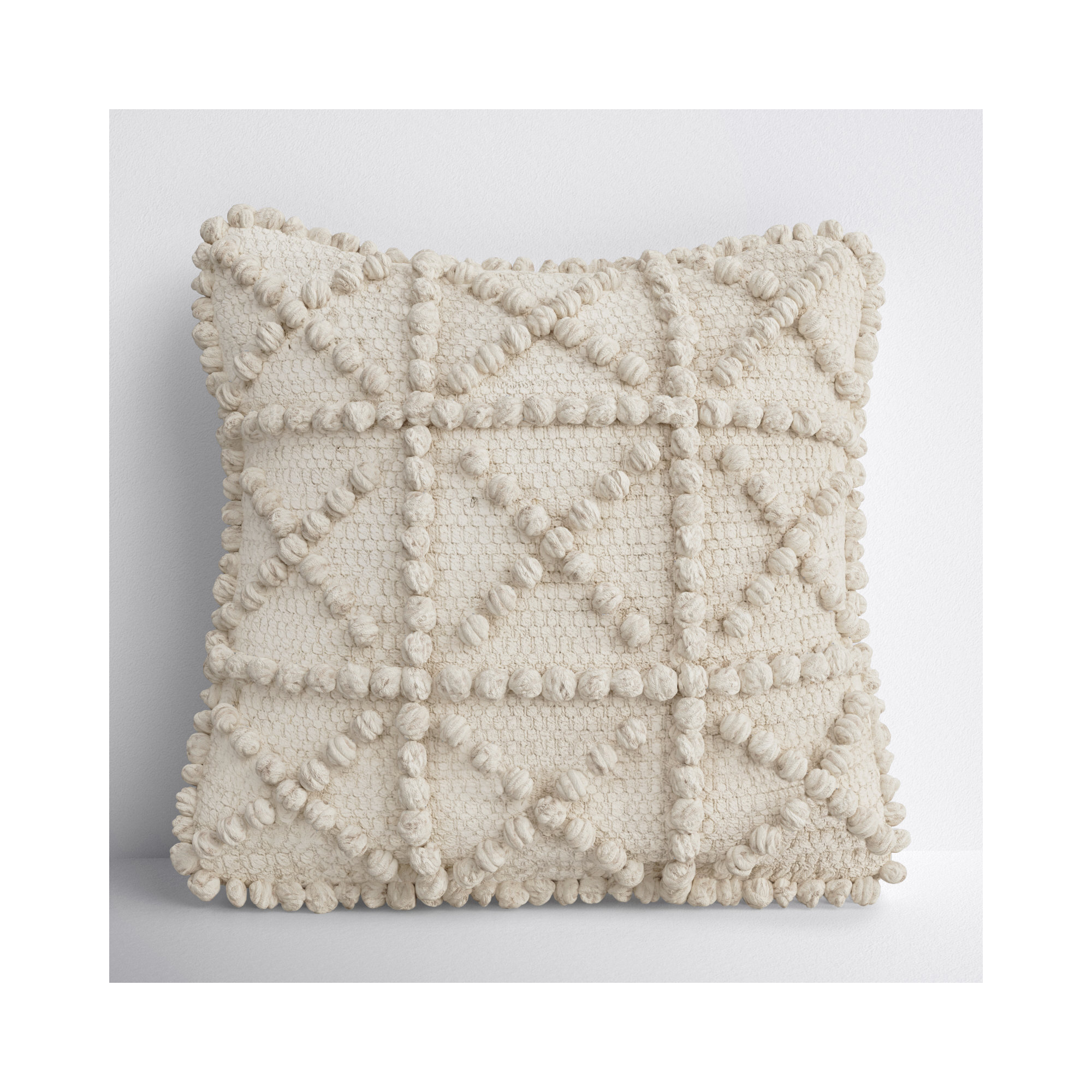 Beckett Geometric Pillow Cover, 18" x 18"