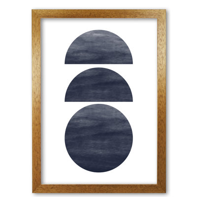 Abstract Circles - Single Picture Frame Print