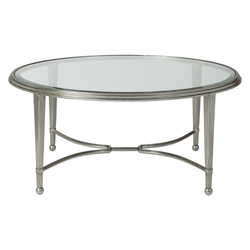 Metal Designs Sangiovese Cocktail Table, Gold Leaf