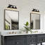 Éclairage pour meuble-lavabo moderne 3 lumières