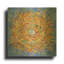 « Nid III - Vortex » de Sharon Pitts, tableau mural en métal doré, 30,5 x 30,5 cm-1894037800