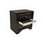 Traditional Style 3 Drawer Nightstand