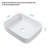 20X15 Inch White Ceramic Rectangular Vessel Bathroom Sink(Includes Only The Bathroom Sink)