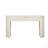 Entryway Table With Fluted Design, Modern Console Table With Storage, Oval Top And 2 Drawers For Entryway And Living Room-779183077