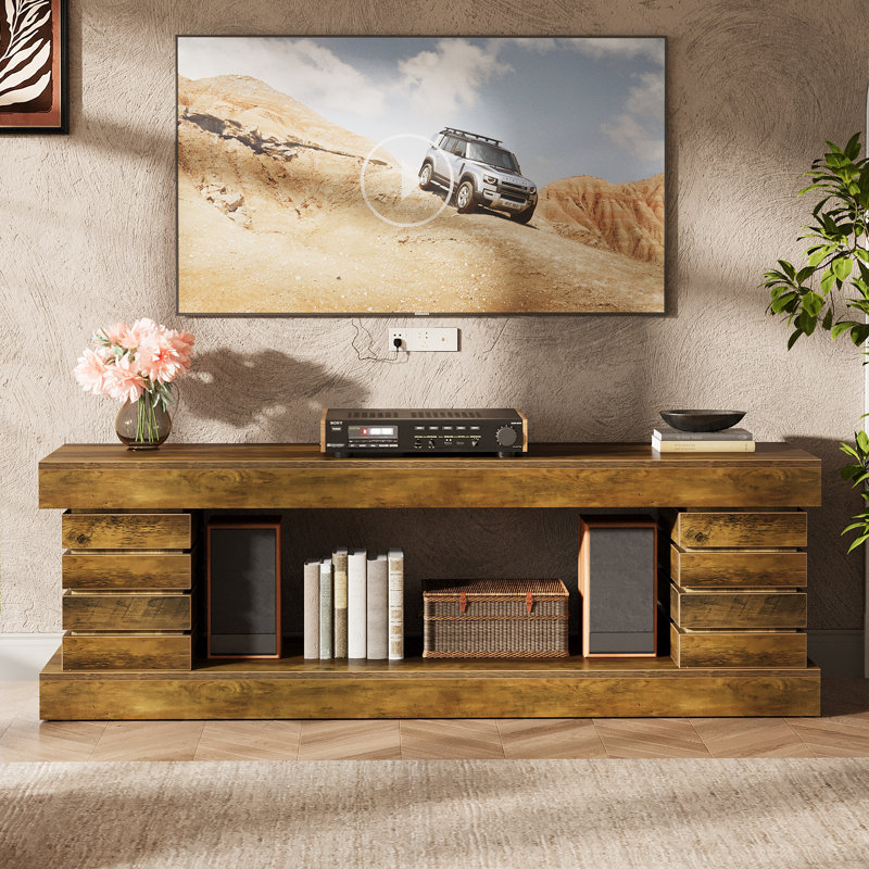 70.9" Tv Stand, Industrial Entertainment Center