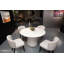 Table de salle à manger ronde en béton 60 "Elementi Home Rio-103284991-103284994