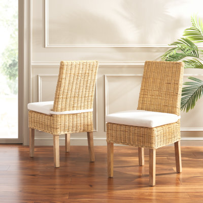Tewksbury Side Chair With Cushion by Beachcrest Home