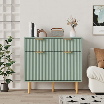 2 - Door Rectangle Accent Cabinet