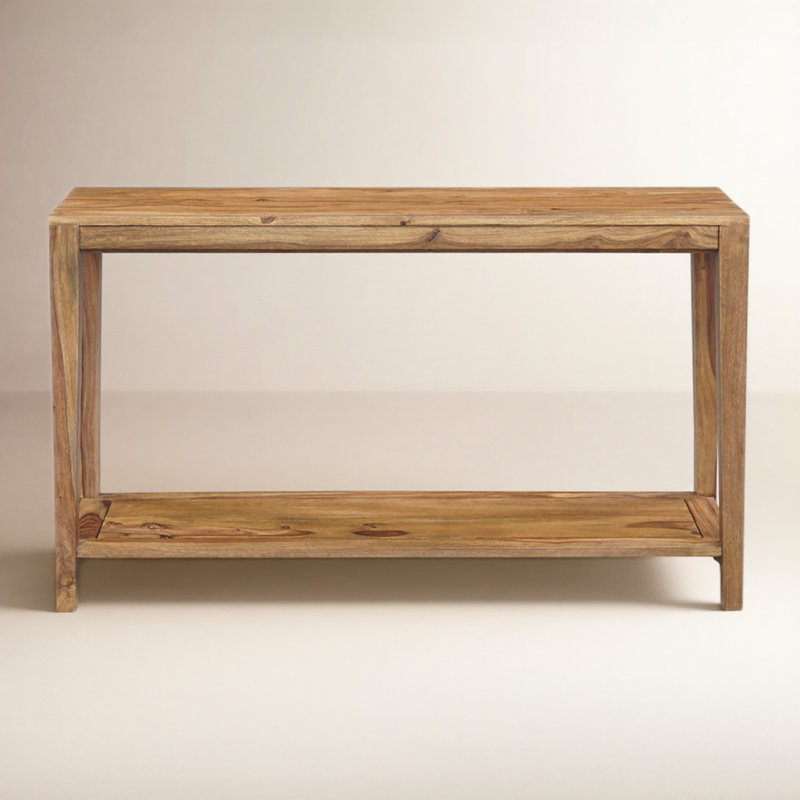 Jacie 50'' Solid Wood Console Table, Natural