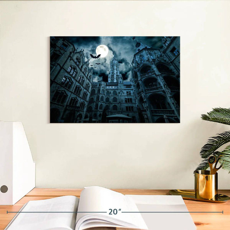 Lilie Eerie Marienplatz Building, 8" H x 12" W