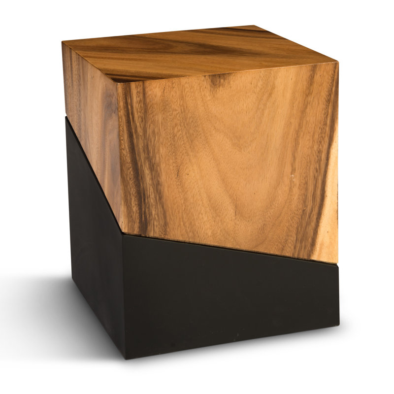 Geometry Accent Stool, Natural