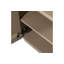 Teo 36cm W Solid Wood Bedside Table
